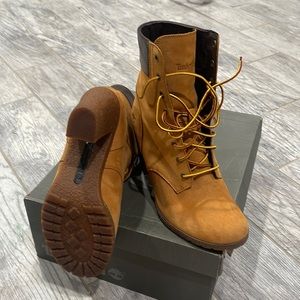 Timberland heels size 9